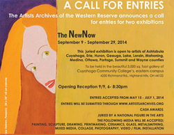 AAWR The NewNow call for entries postcard